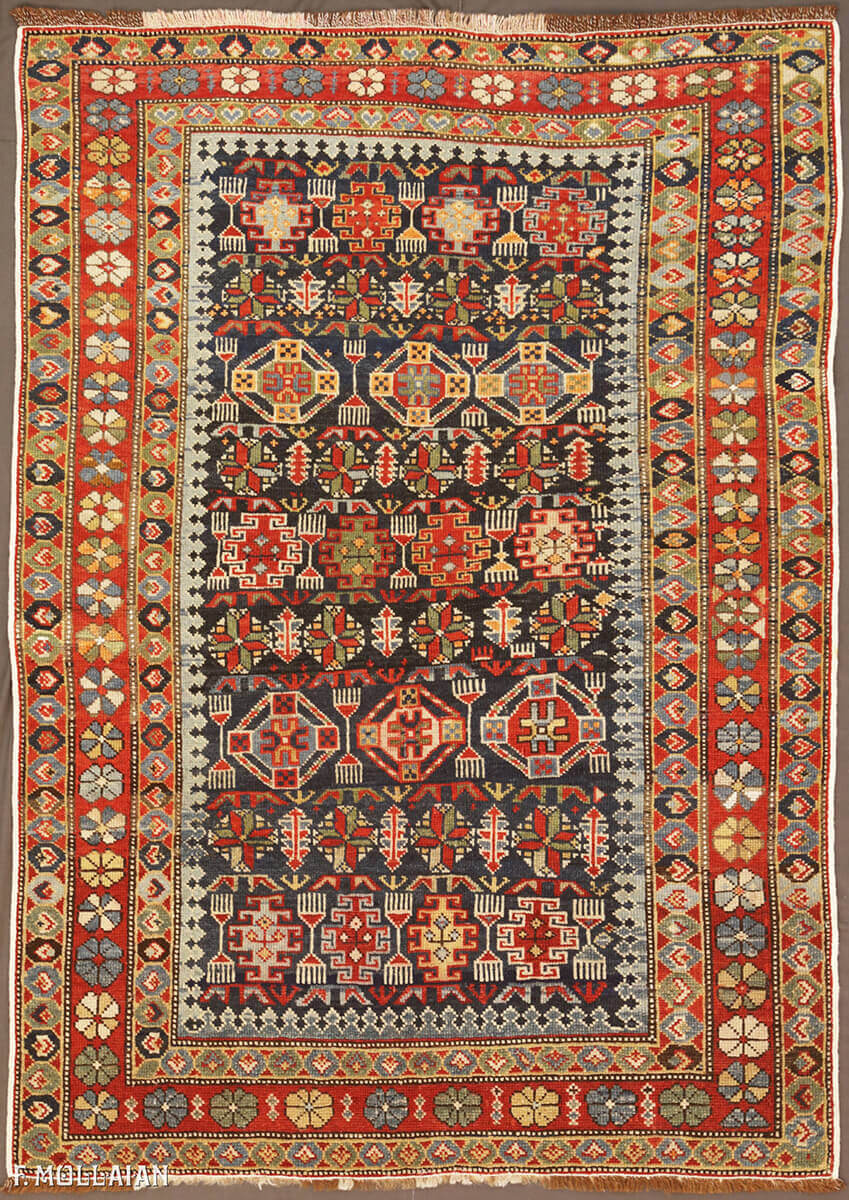 Tapis Caucasien Antique Shirvan Chichi n°:13637526